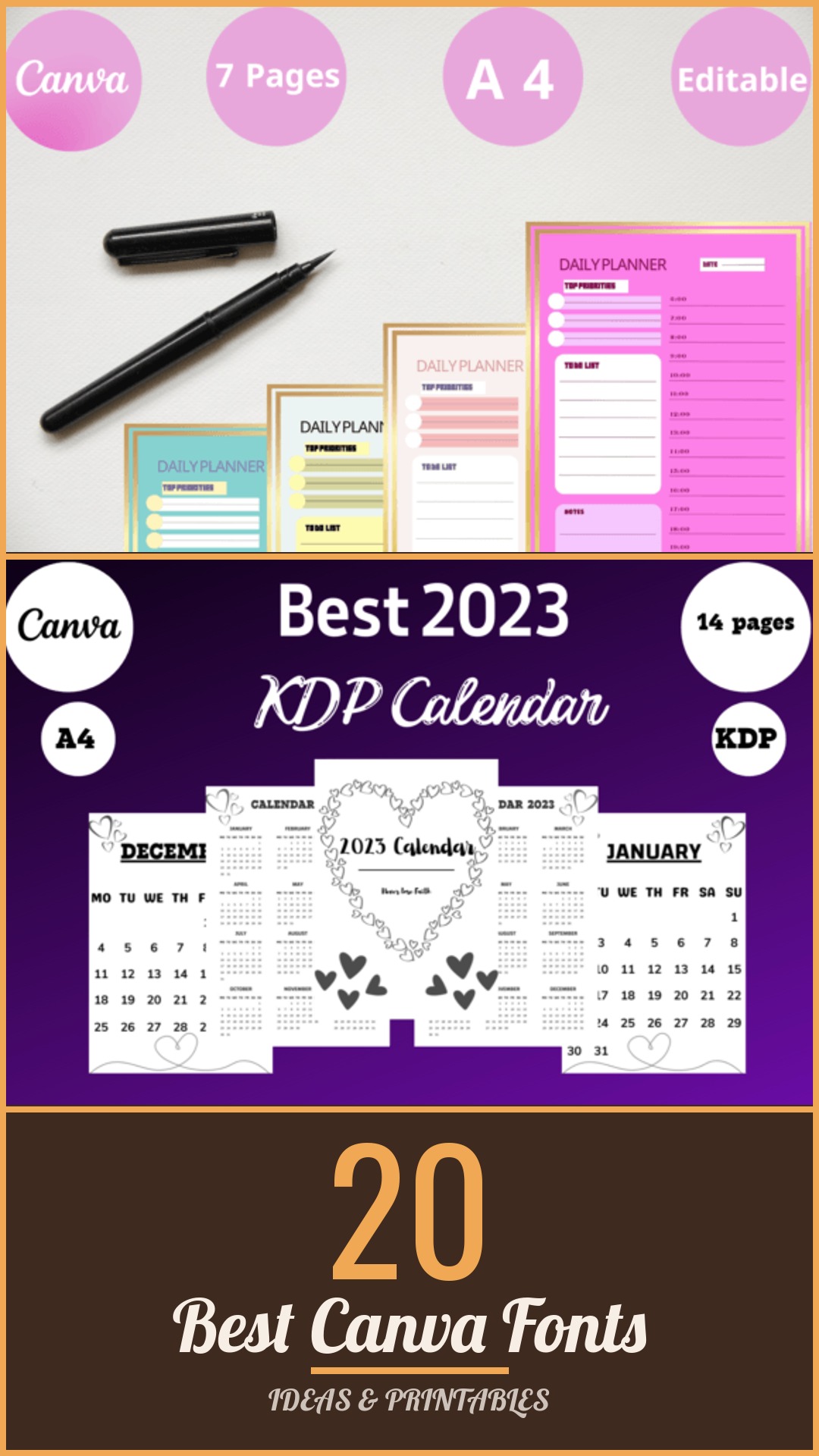 20 Best Canva Fonts